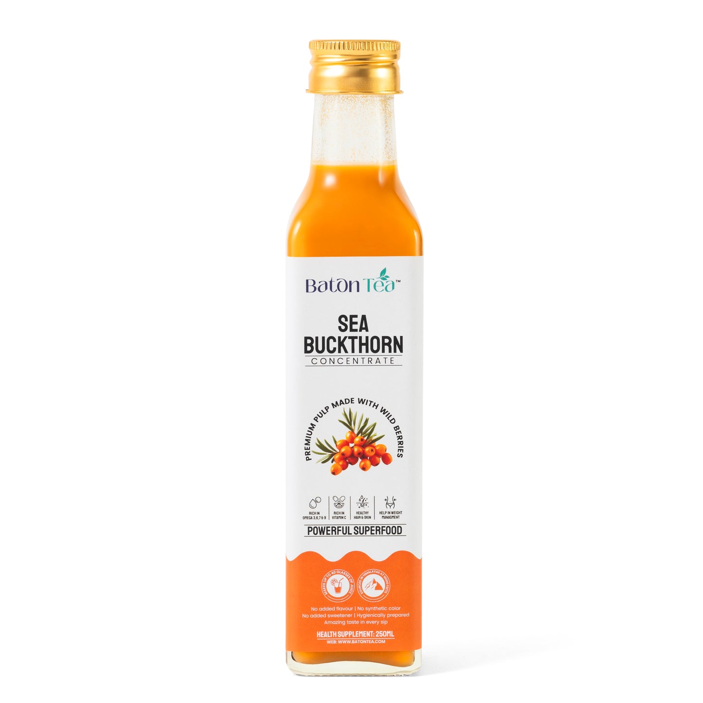 Sea Buckthorn Pulp - 250ml