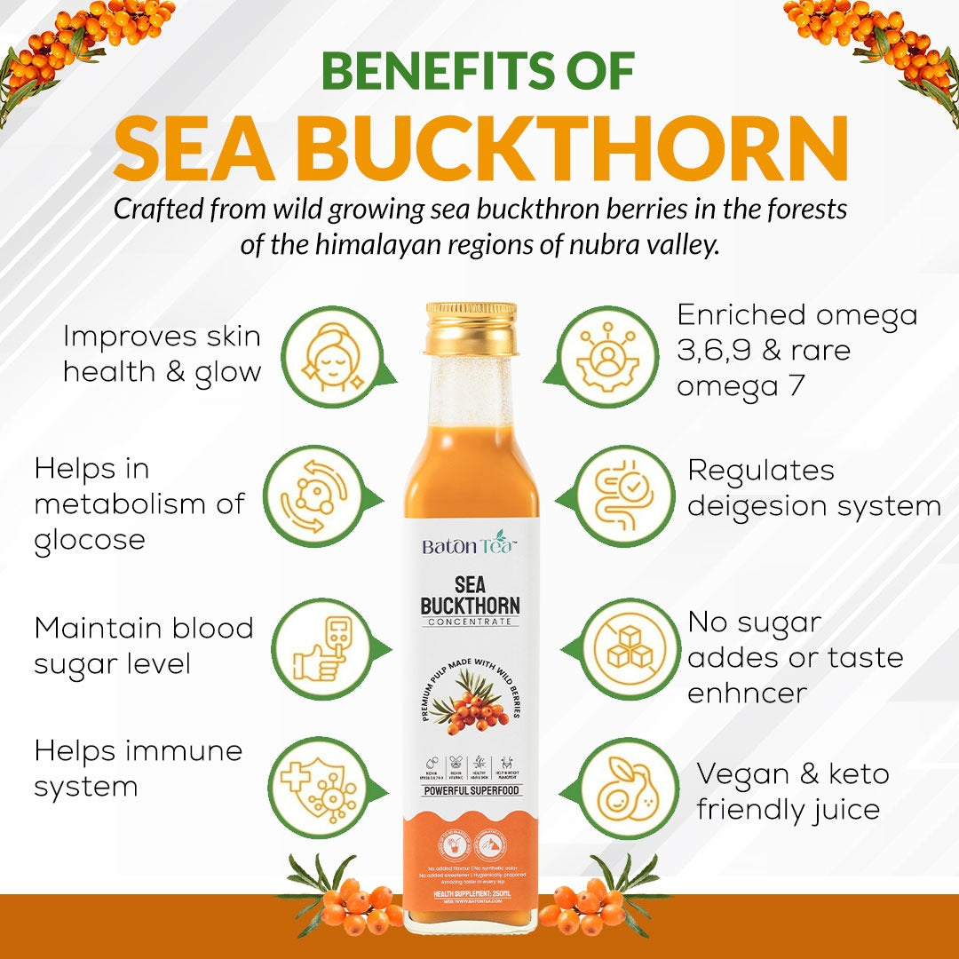 Sea Buckthorn Pulp - 250ml