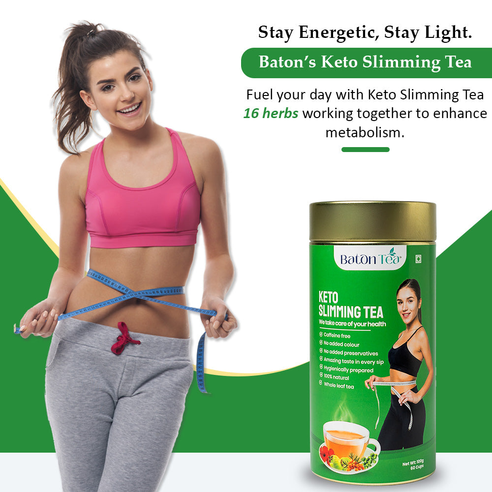 Keto Slimming Detox Tea | Natural Weight Loss & Detox Support