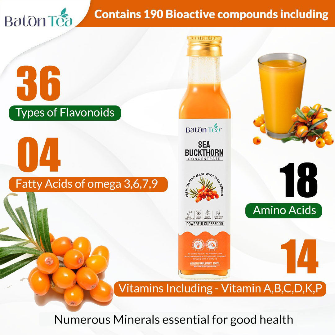 Sea Buckthorn Pulp - 250ml