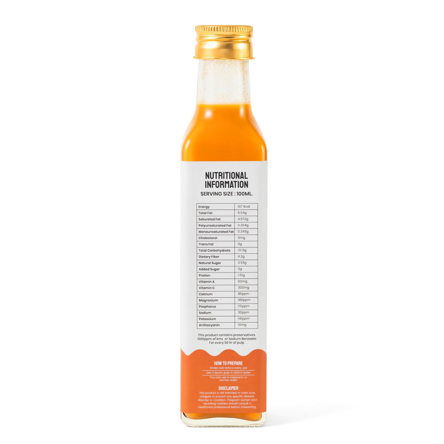 Sea Buckthorn Pulp - 250ml