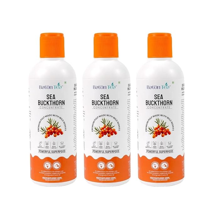 Sea Buckthorn Pulp | 100% Pure, Organic & Nutrient-Rich