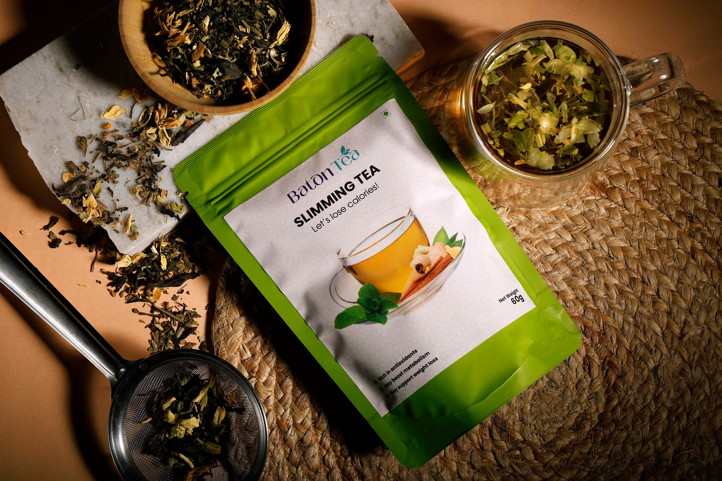 Baton tea slimming tea