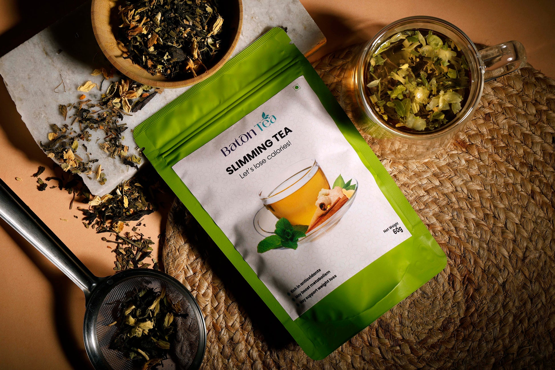 Baton tea slimming tea