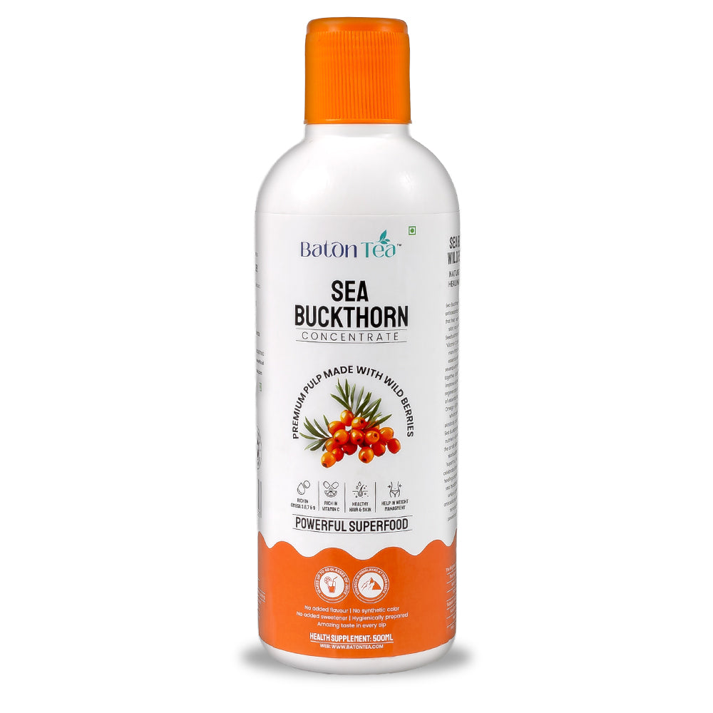 Sea Buckthorn Pulp Plastic Bottle | 100% Pure, Organic & Nutrient-Rich