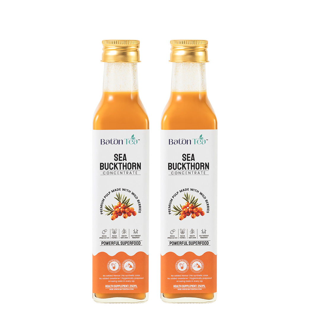 Sea Buckthorn Pulp – 250ml | 100% Pure, Organic & Nutrient-Rich