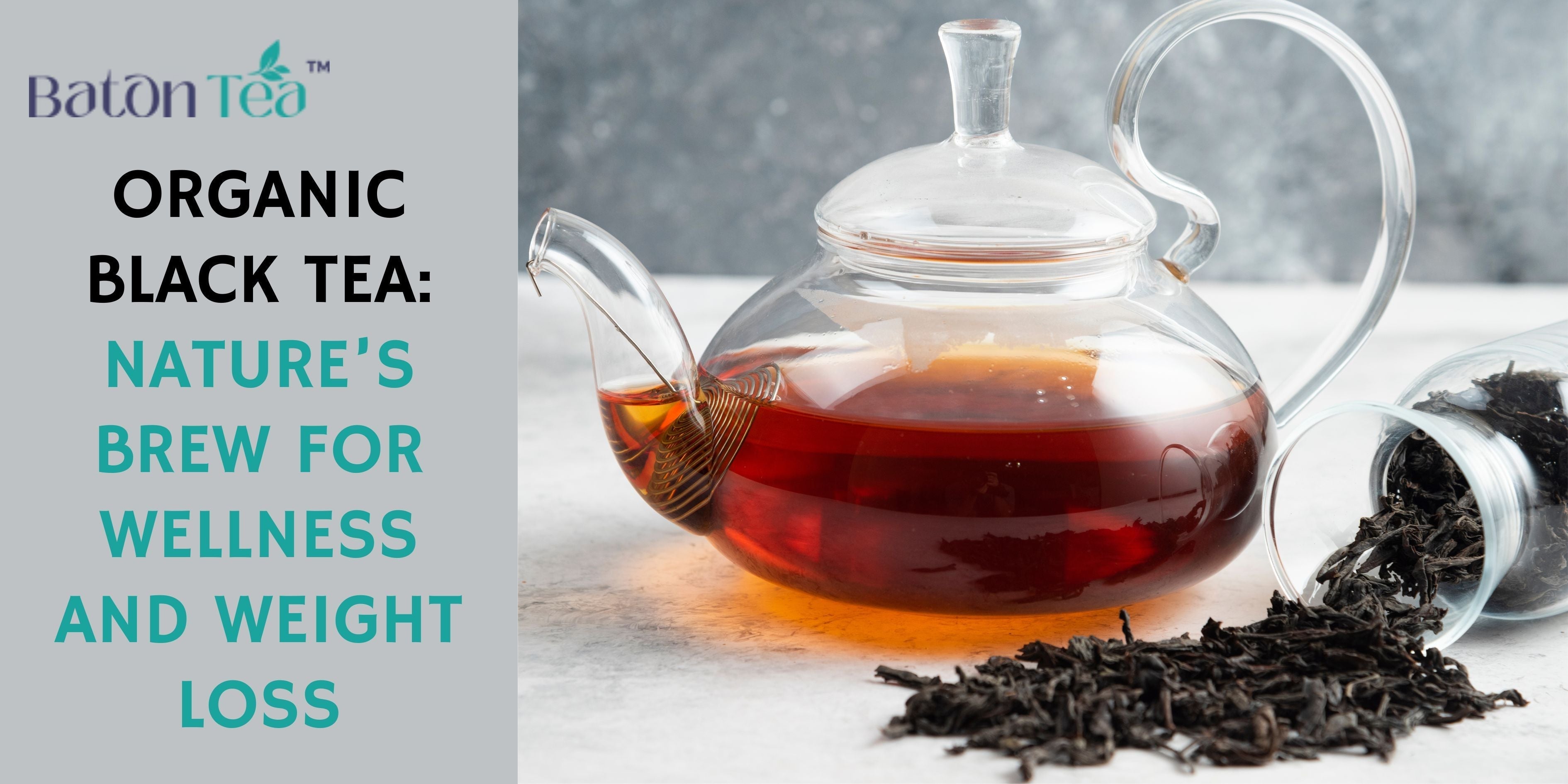 Organic Black Tea: Nature’s Brew for Wellness and Weight Loss – Baton Tea