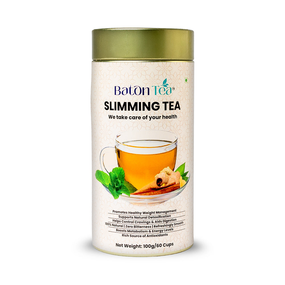 Slimming Tea | Herbal Loose Leaf for Weight Loss Tin Box