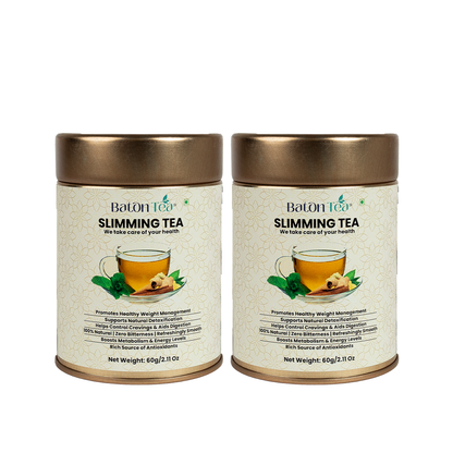 Slimming Tea | Herbal Loose Leaf for Weight Loss Tin Box