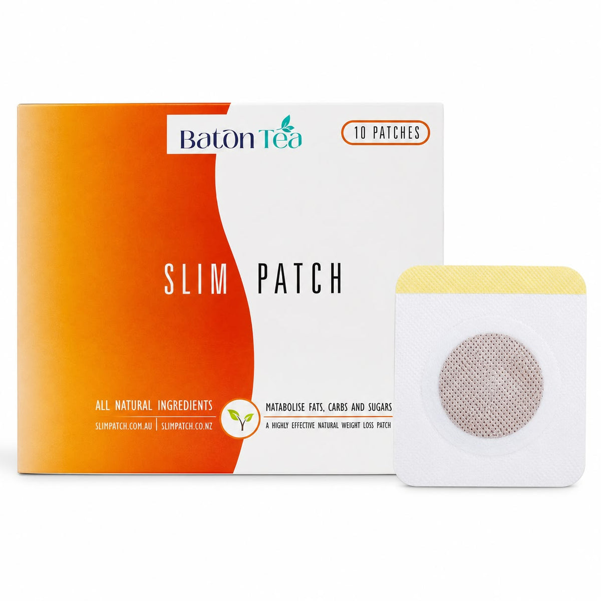 Baton Tea Slim Patch – Belly Button Wellness Patch for Weight Management