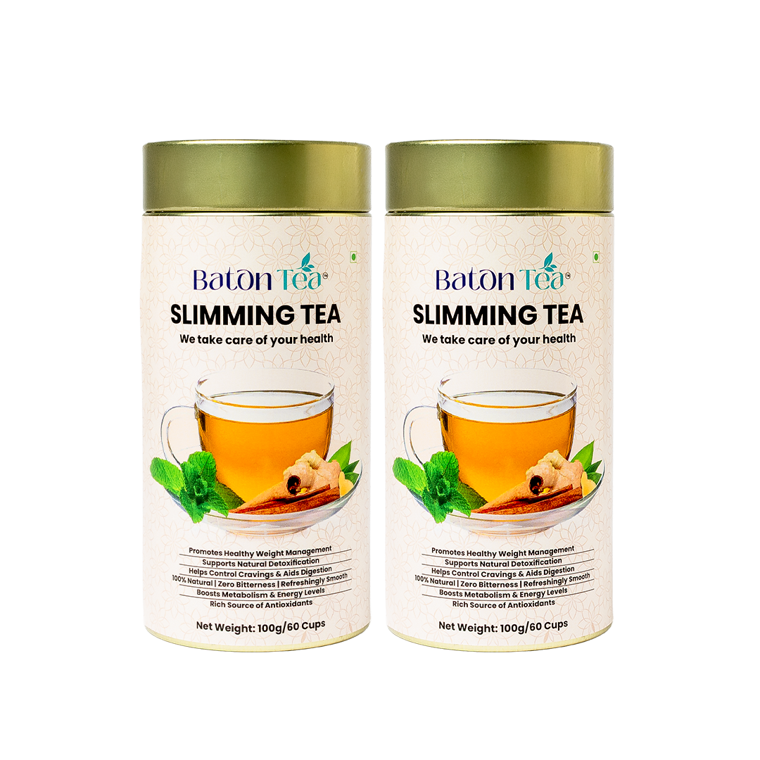 Slimming Tea | Herbal Loose Leaf for Weight Loss Tin Box