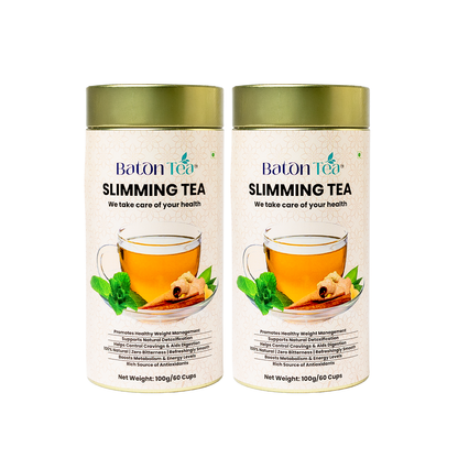 Slimming Tea | Herbal Loose Leaf for Weight Loss Tin Box