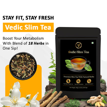 Vedic Slim Tea | Herbal Weight Loss Blend