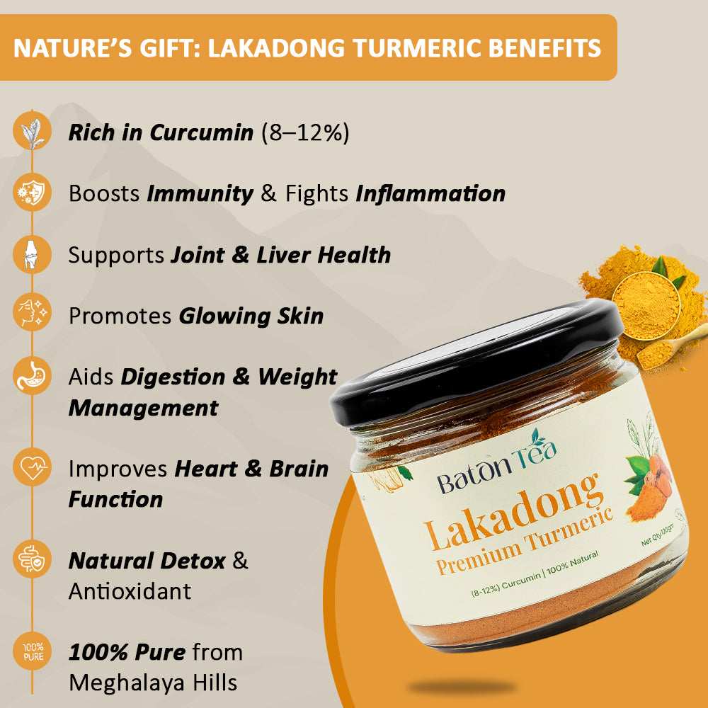 Lakadong Turmeric Powder