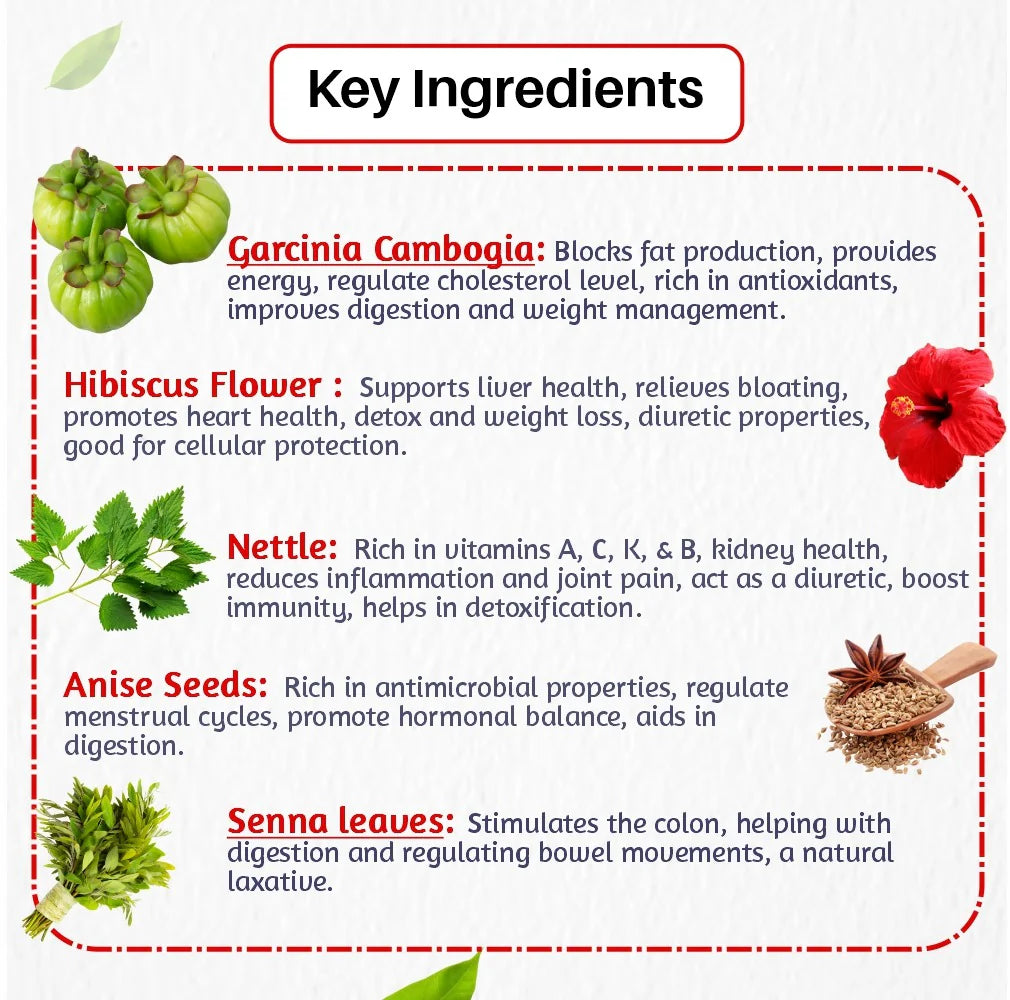 Belly Fat Tea Ingredients