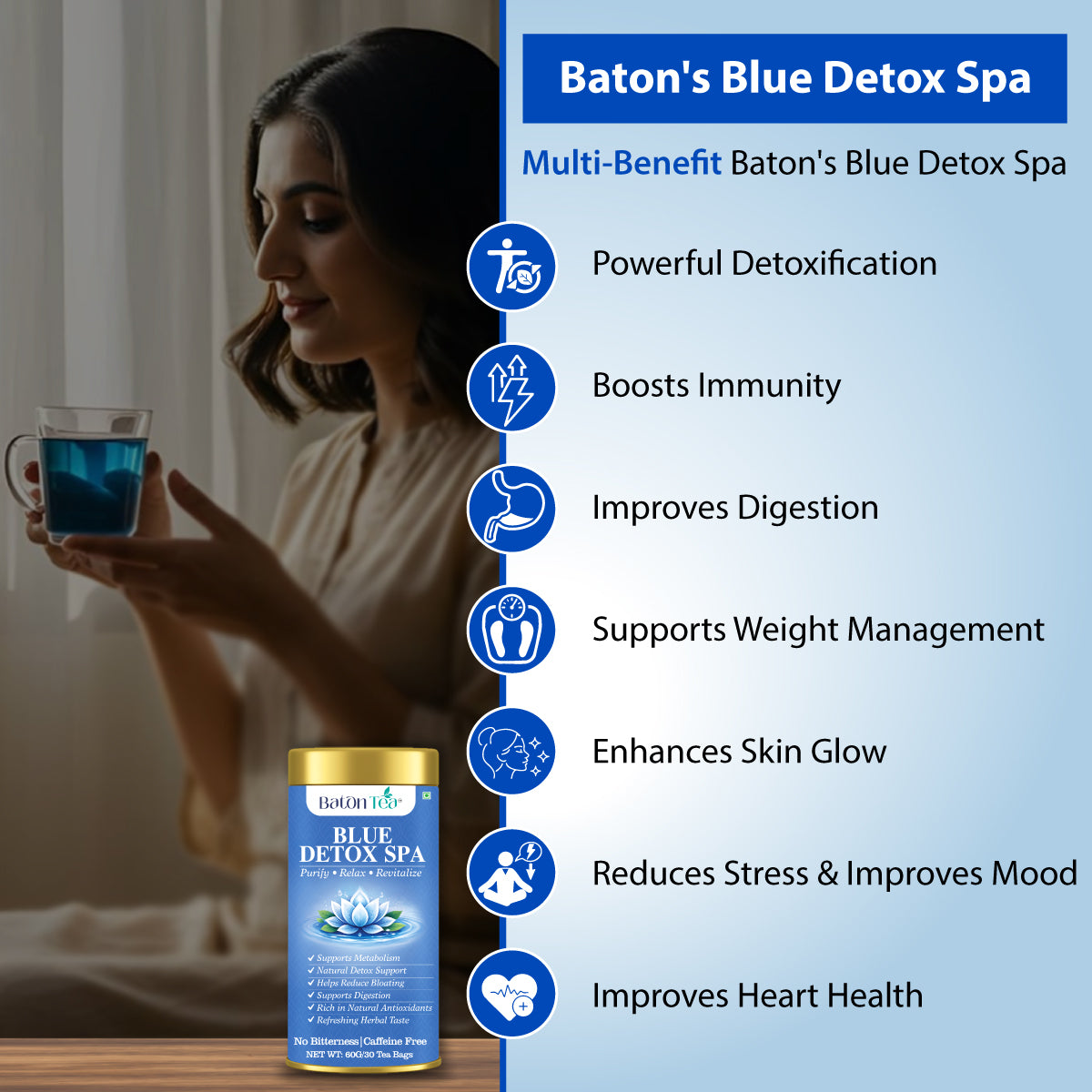 Blue Tea Benefits