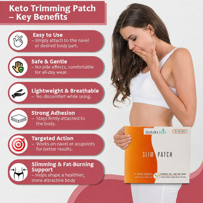 Baton Tea Slim Patch – Belly Button Wellness Patch for Weight Management