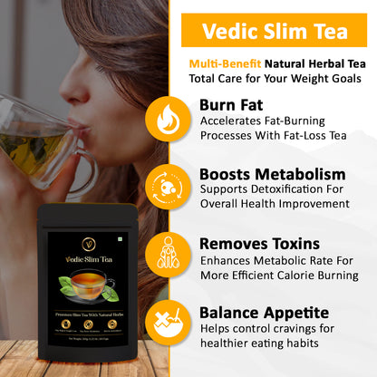 Vedic Slim Tea | Herbal Weight Loss Blend
