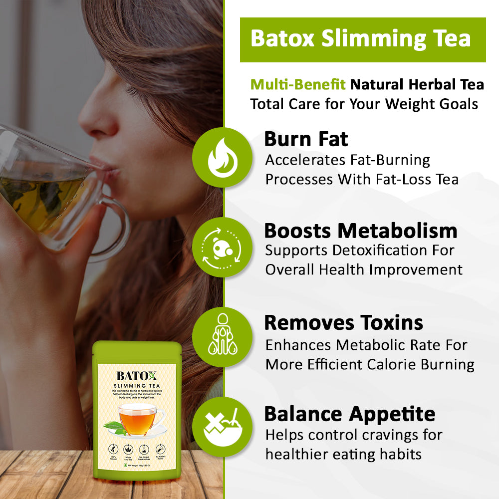 Batox Slimming Tea | Herbal Fat Burn Blend