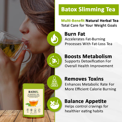 Batox Slimming Tea | Herbal Fat Burn Blend