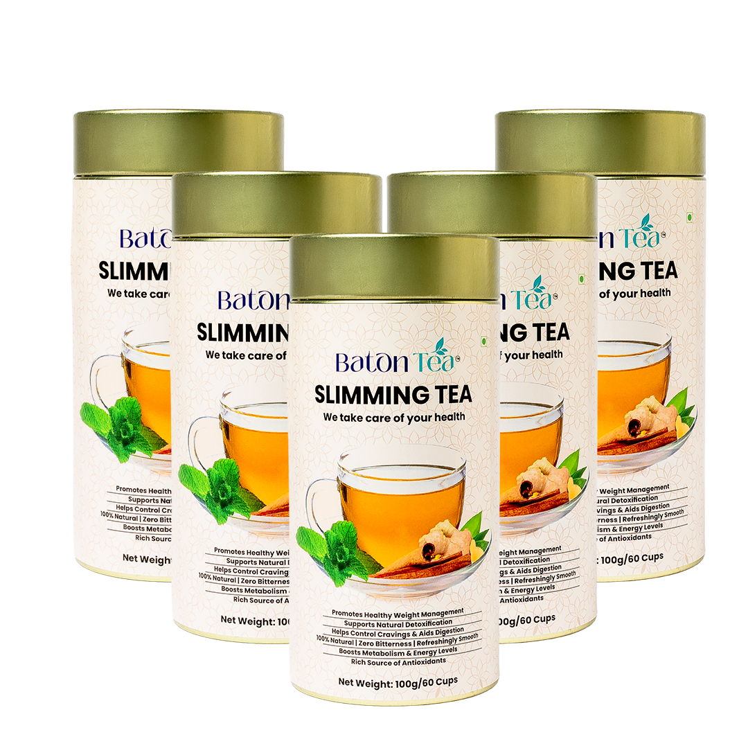 Slimming Tea | Herbal Loose Leaf for Weight Loss Tin Box