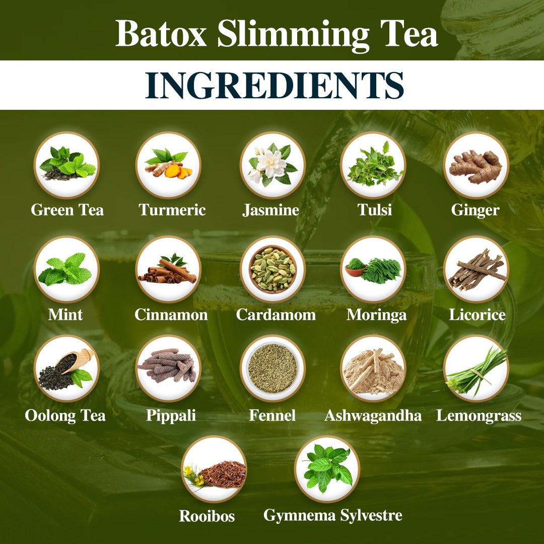 batox slimming tea ingredients