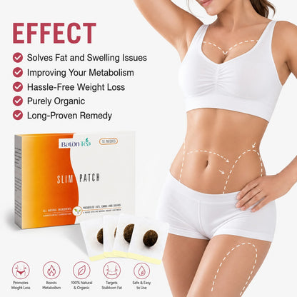 Baton Tea Slim Patch – Belly Button Wellness Patch for Weight Management