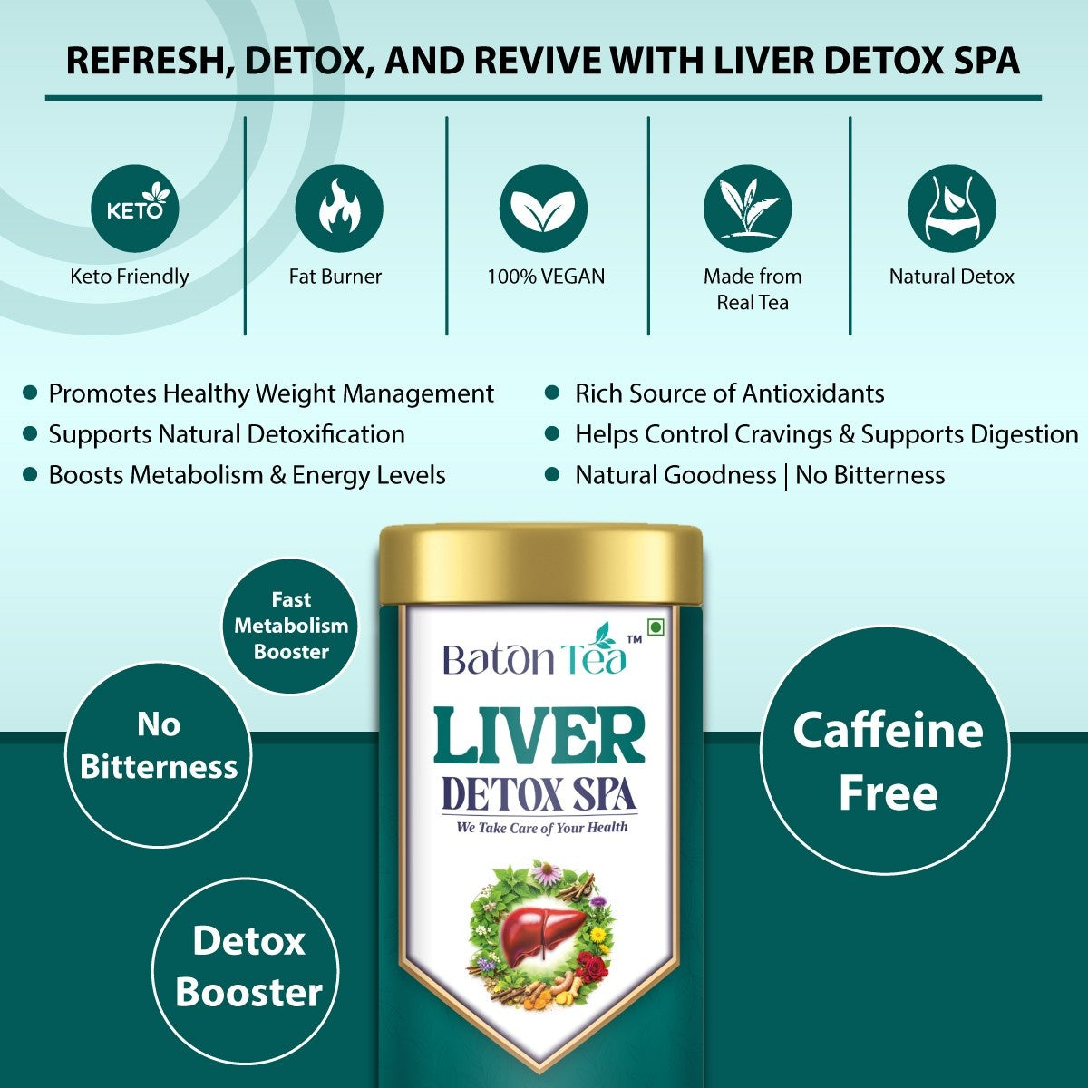 Health benefits of Tea for Liver