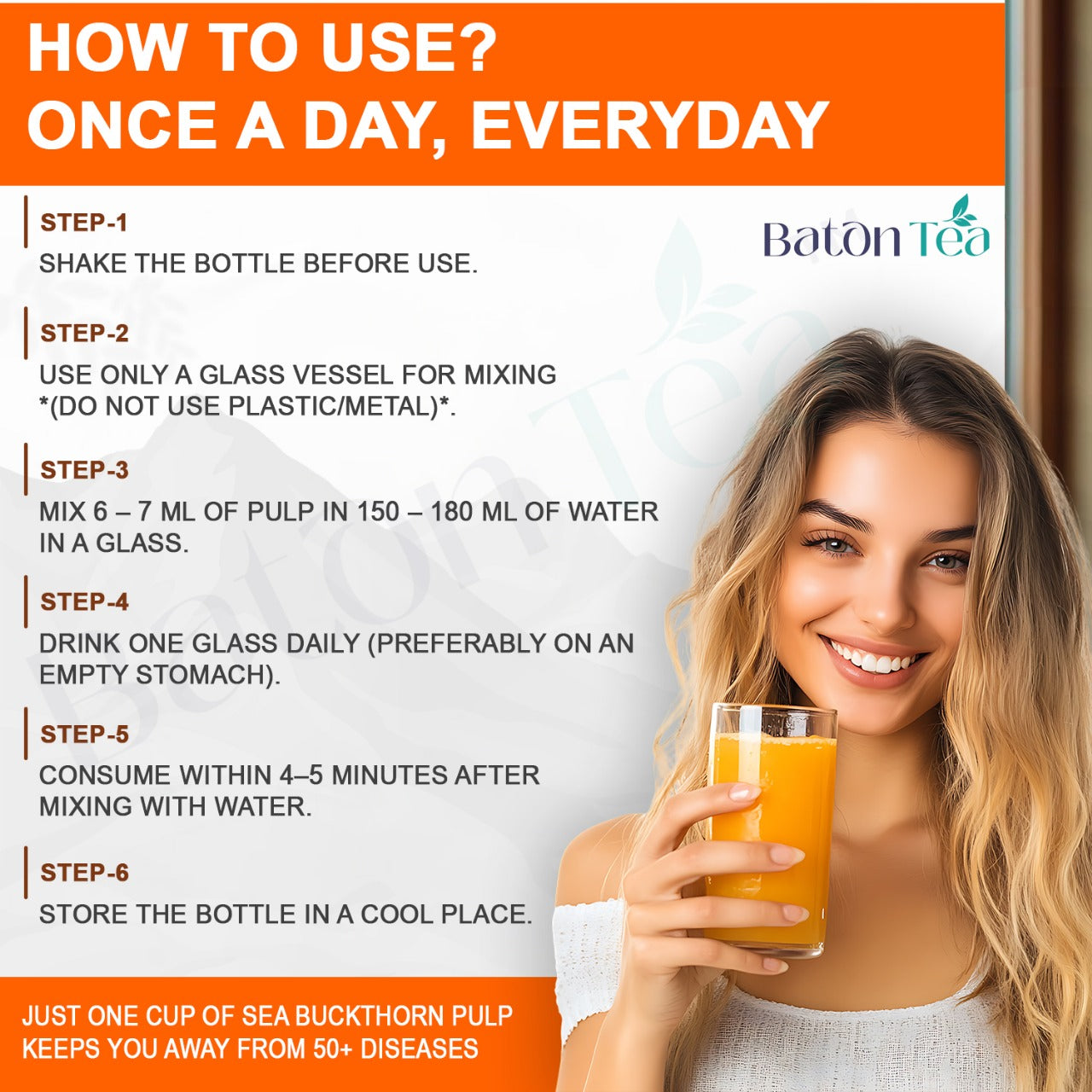 Sea Buckthorn Pulp Plastic Bottle | 100% Pure, Organic & Nutrient-Rich