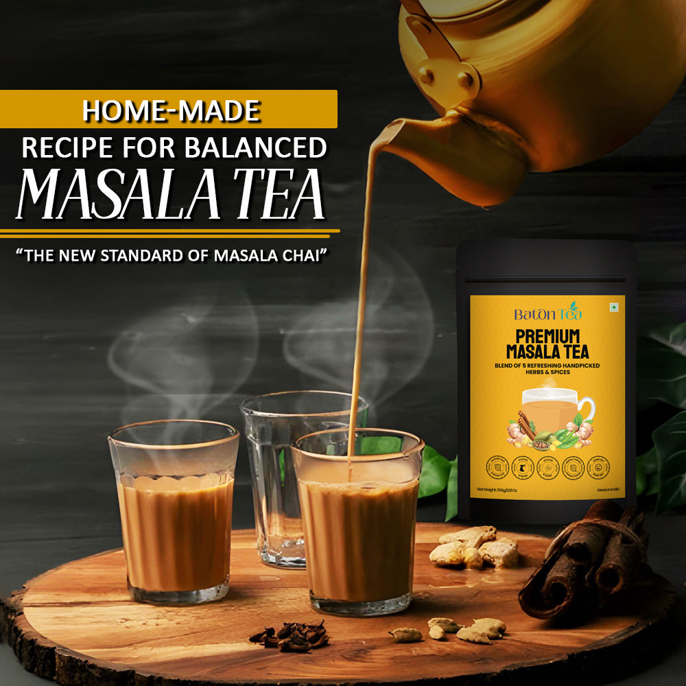 Premium Masala Tea | Handpicked Spiced Chai Blend