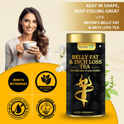 Belly Fat Tea | Herbal Tea Bags for Slimming