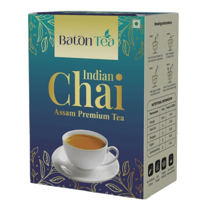 baton tea !! Indian chai