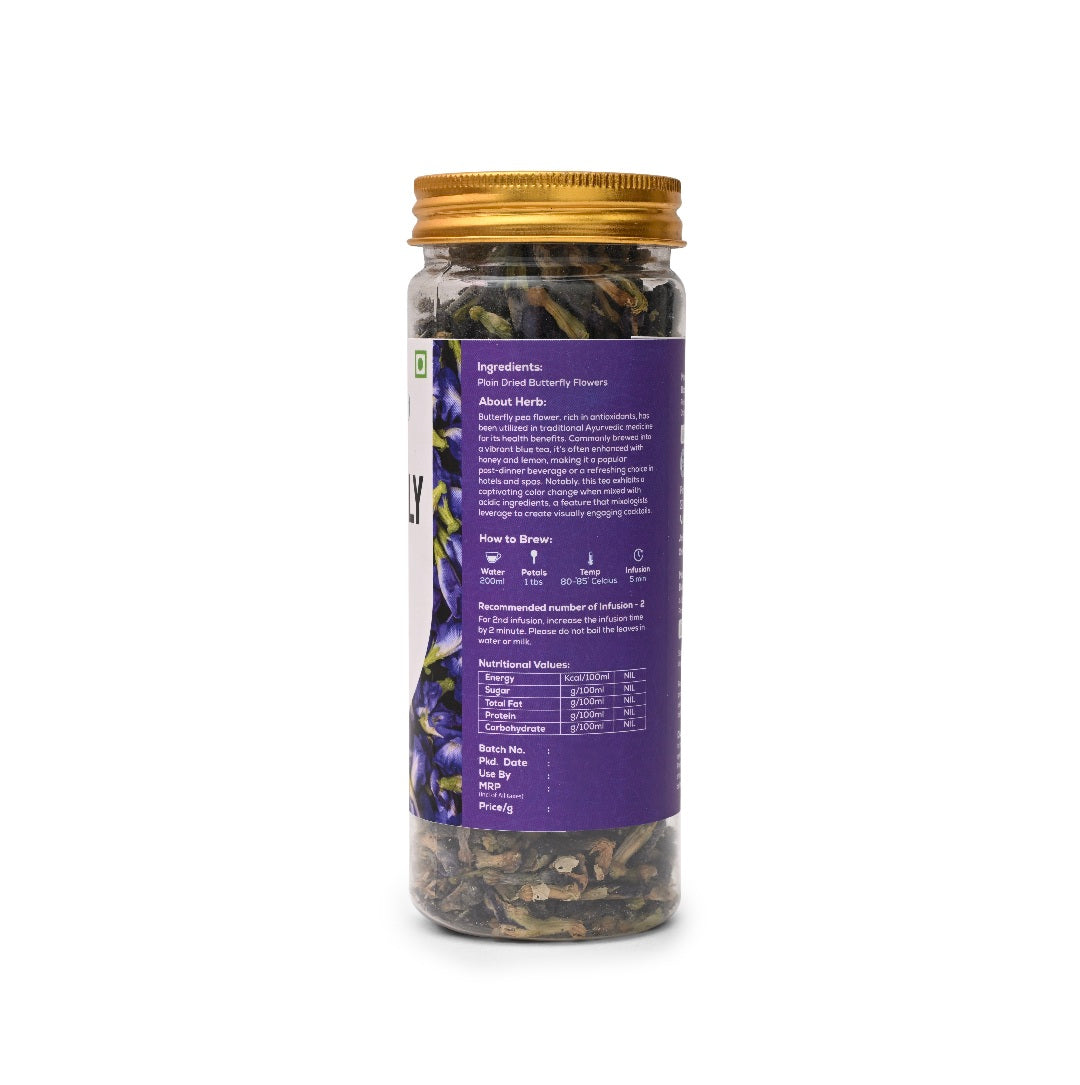 Blue Tea Caffein Free Herbal Tea