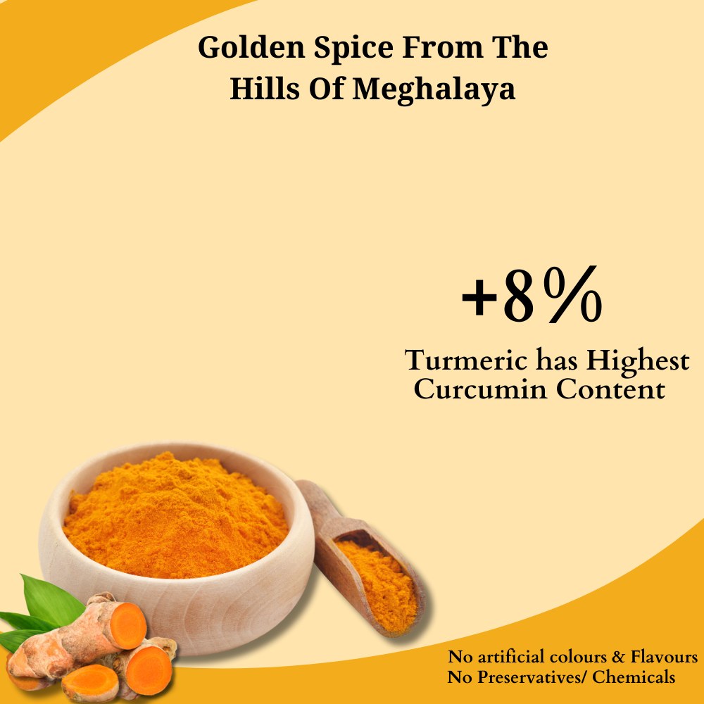 golden spice from the hills of meghalaya