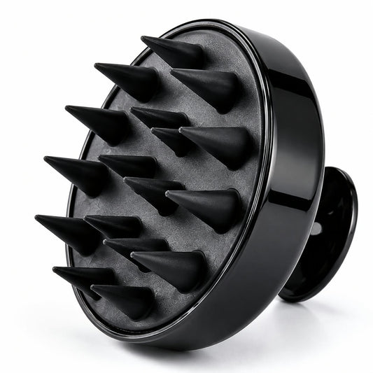 Baton Scalp Massager Shampoo Brush – Silicone Scalp Massage & Hair Care Brush