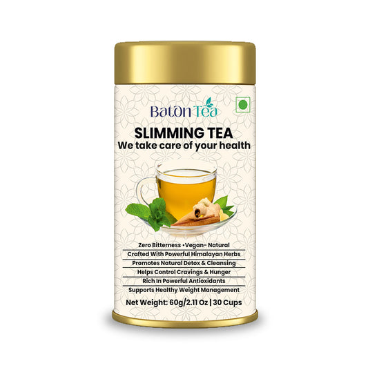Slimming Tea | Herbal Loose Leaf for Weight Loss Tin Box