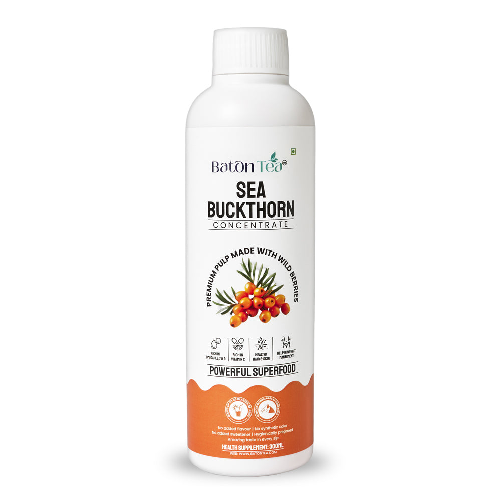 Sea Buckthorn Pulp Plastic Bottle | 100% Pure, Organic & Nutrient-Rich