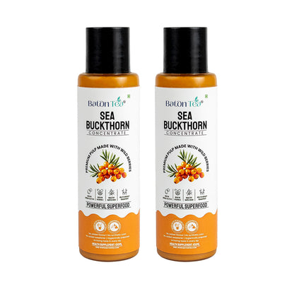 Sea Buckthorn Pulp Bottle – 100ml | 100% Pure, Organic & Nutrient-Rich