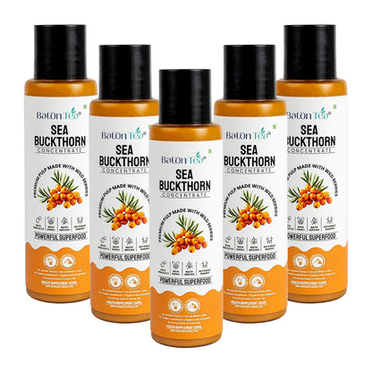 Sea Buckthorn Pulp Bottle – 100ml | 100% Pure, Organic & Nutrient-Rich