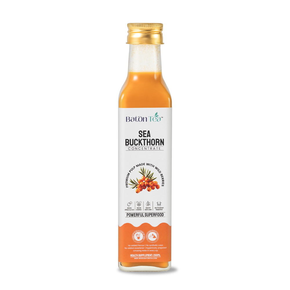 Sea Buckthorn Pulp – 250ml | 100% Pure, Organic & Nutrient-Rich