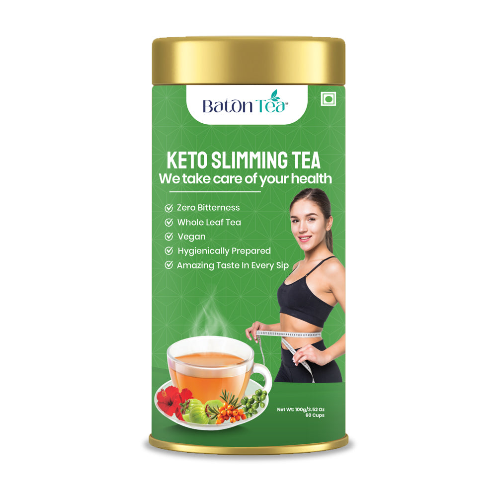 Baton Keto Slimming Tea 100g – Herbal Loose Leaf Tea for Weight Management & Wellness