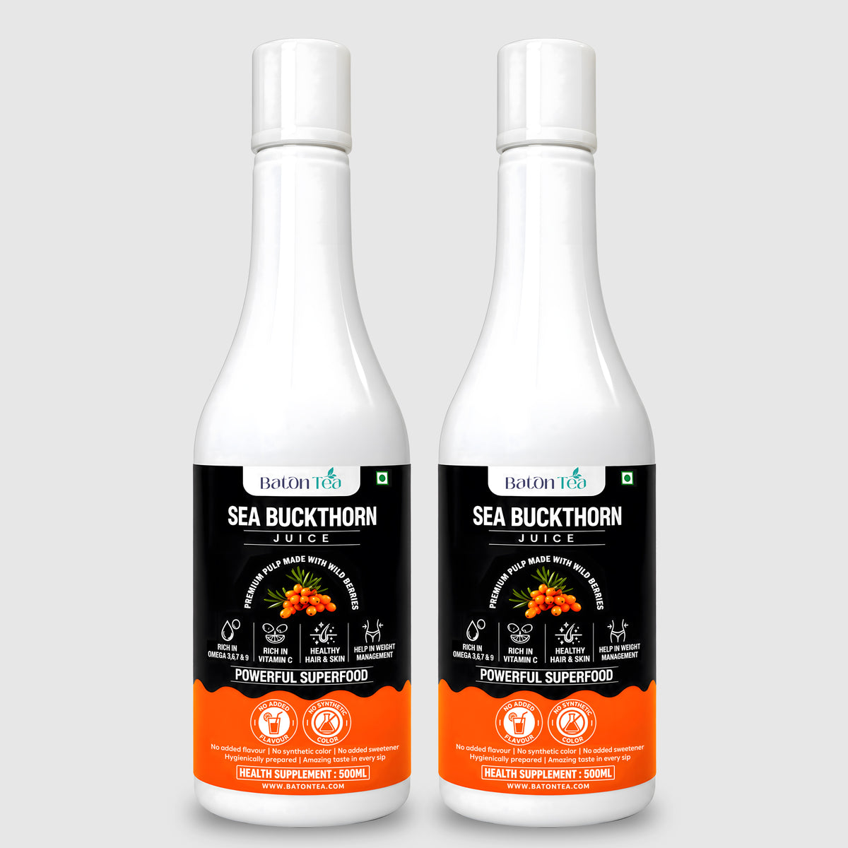 Baton Tea Himalayan Sea Buckthorn Juice 500ml
