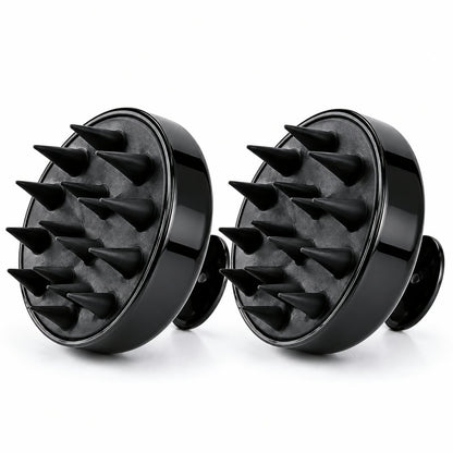 Baton Scalp Massager Shampoo Brush – Silicone Scalp Massage & Hair Care Brush