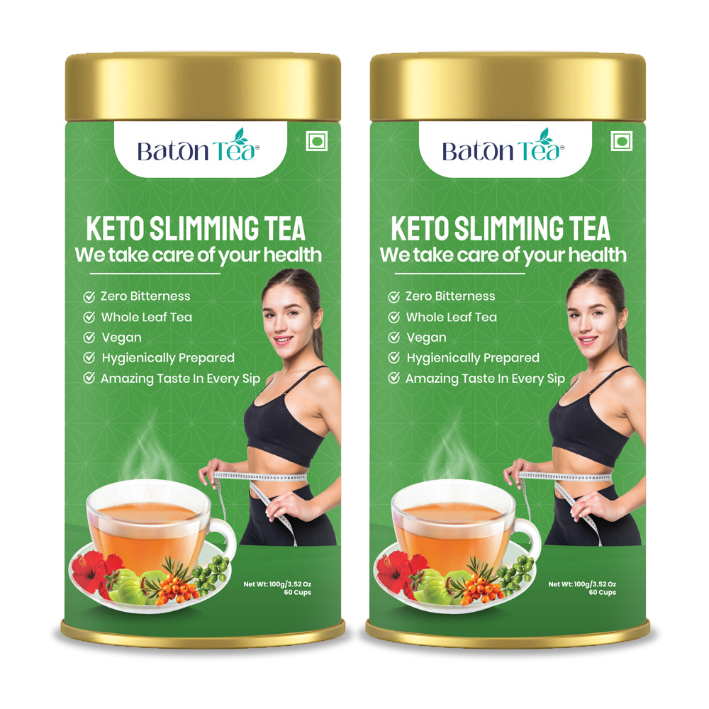 Baton Keto Slimming Tea 100g – Herbal Loose Leaf Tea for Weight Management & Wellness