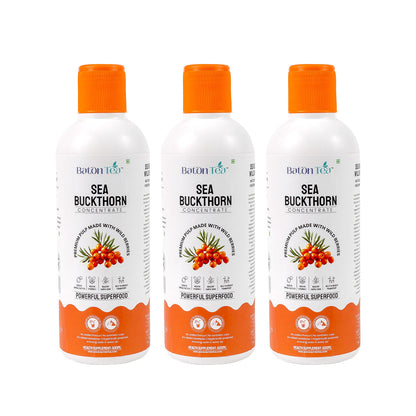 Sea Buckthorn Pulp Plastic Bottle | 100% Pure, Organic & Nutrient-Rich