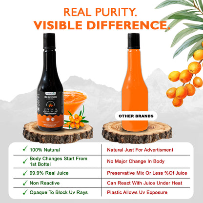Buy Sea Buckthorn Pulp – 250ml | Pure, Organic & Nutrient-Rich